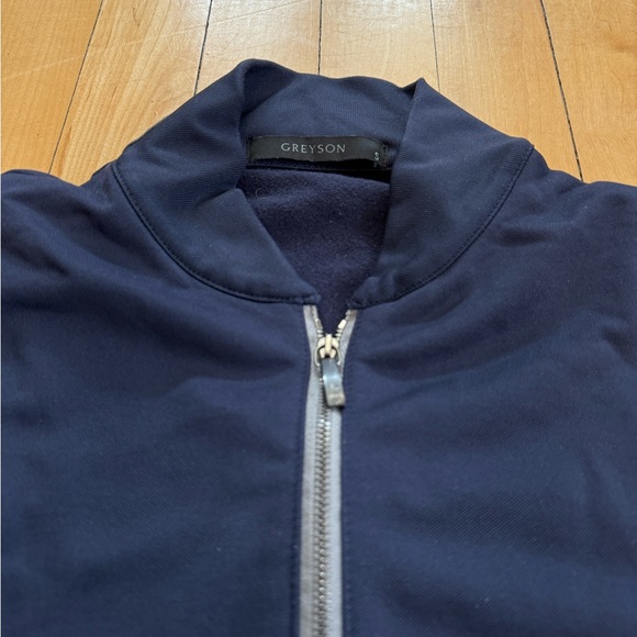 Men’s Greyson Siasconset Quarter-Zip - Maltese Blue - Small - Picture 7 of 7